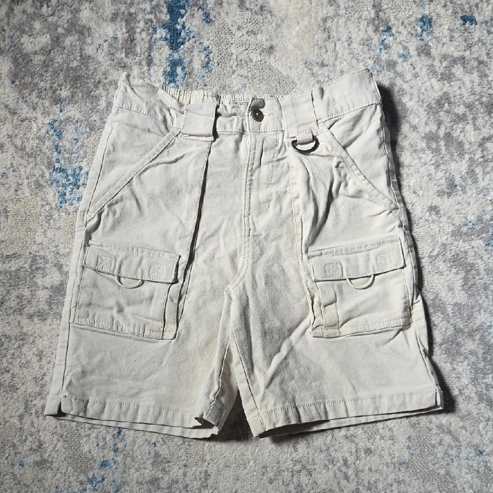 Ocean + Coast Youth Medium Khaki‎ Fishing Shorts Cargo Outdoors Hunting